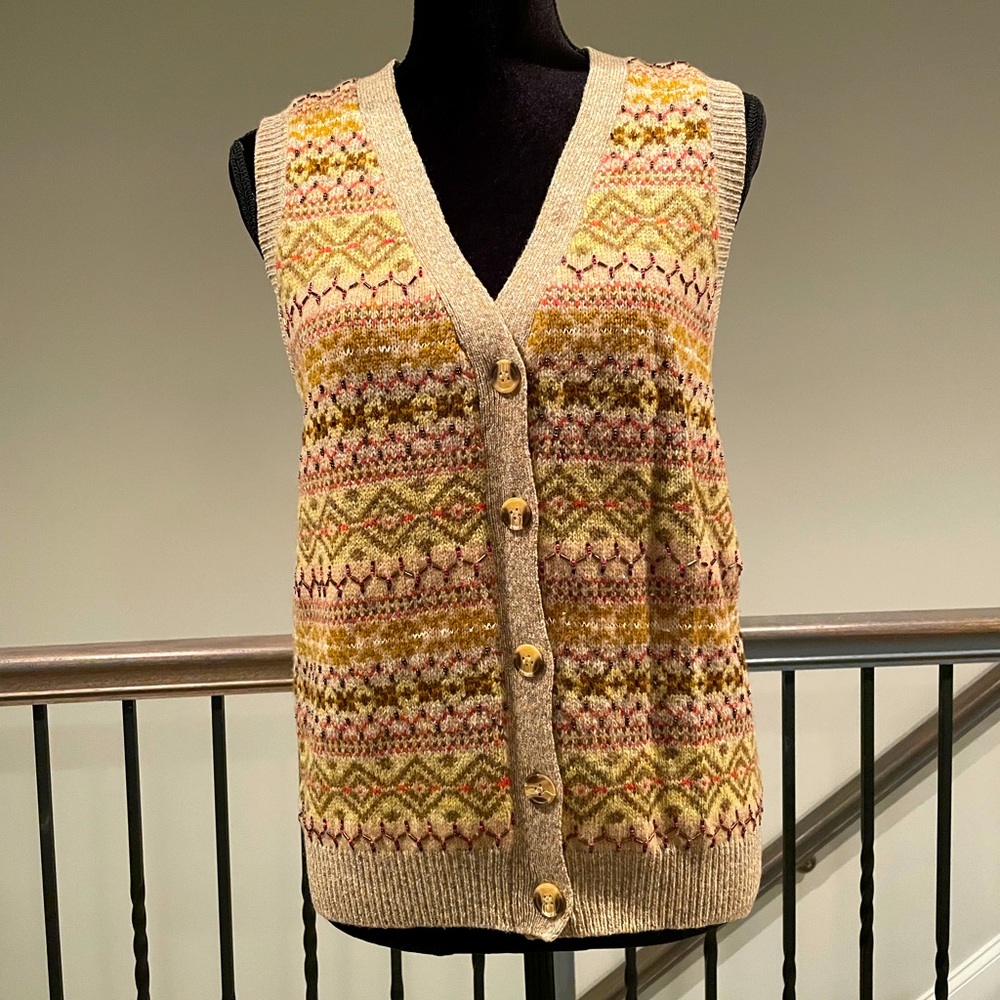 VINTAGE DKNY SWEATER VEST